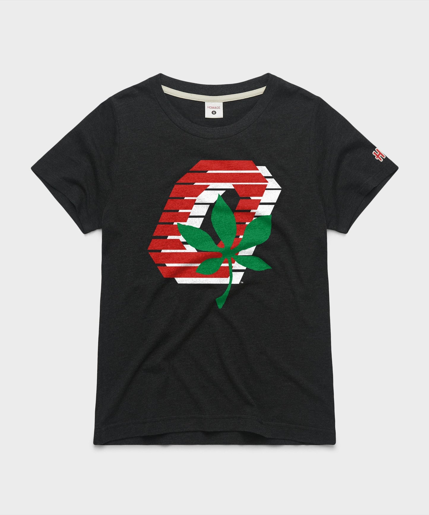 Women's Ohio State Buckeye Leaf