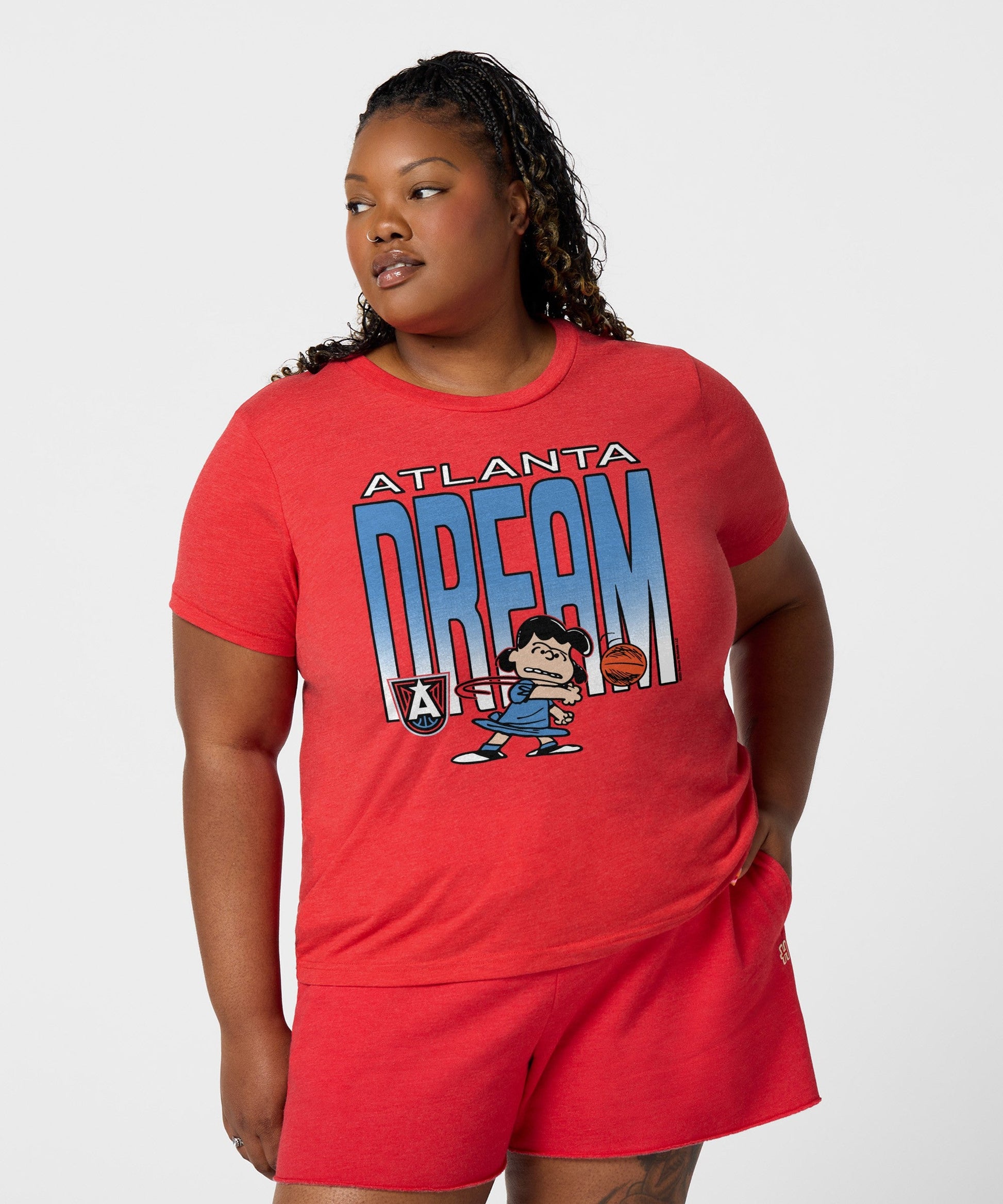 Women's Peanuts Lucy x Atlanta Dream