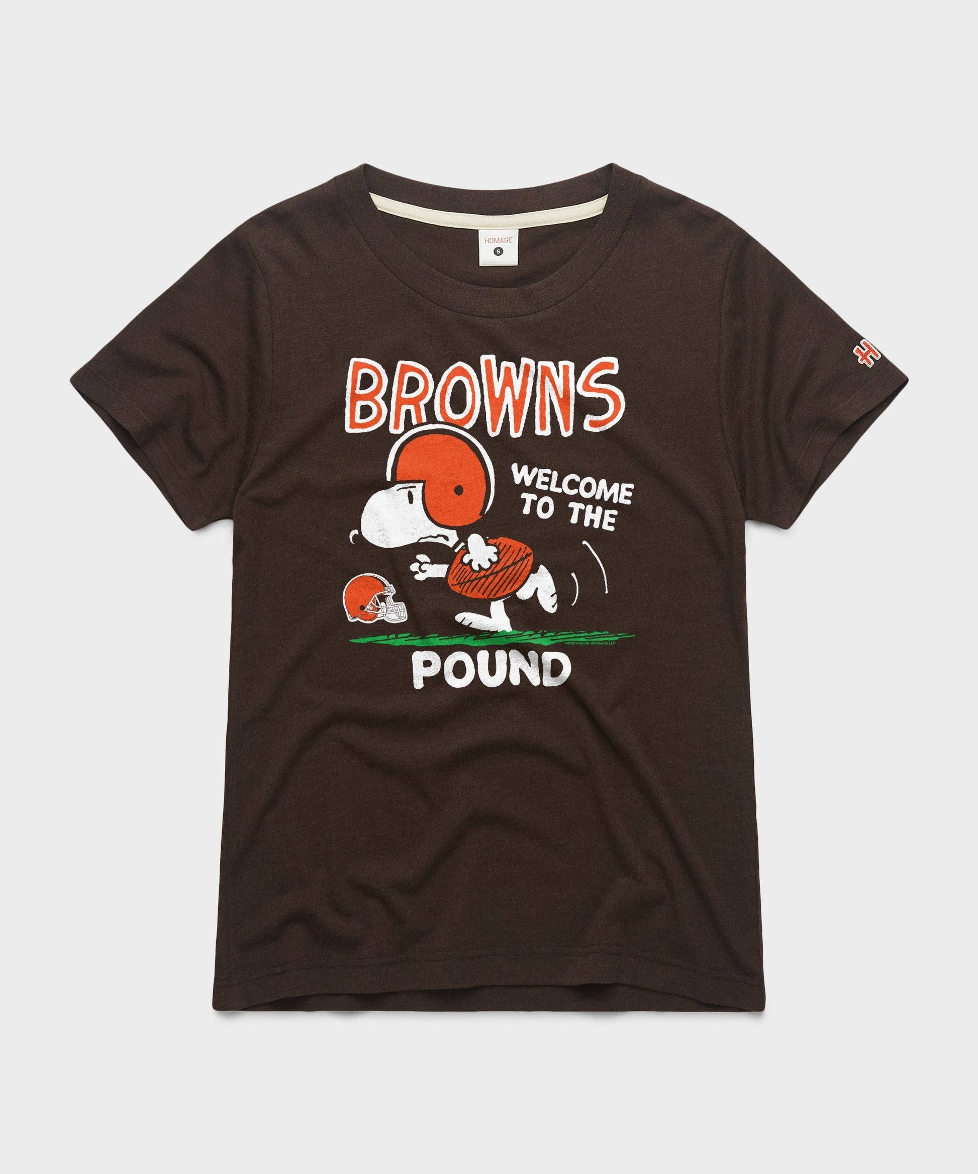 Women's Peanuts x Cleveland Browns Welcome To The Pound