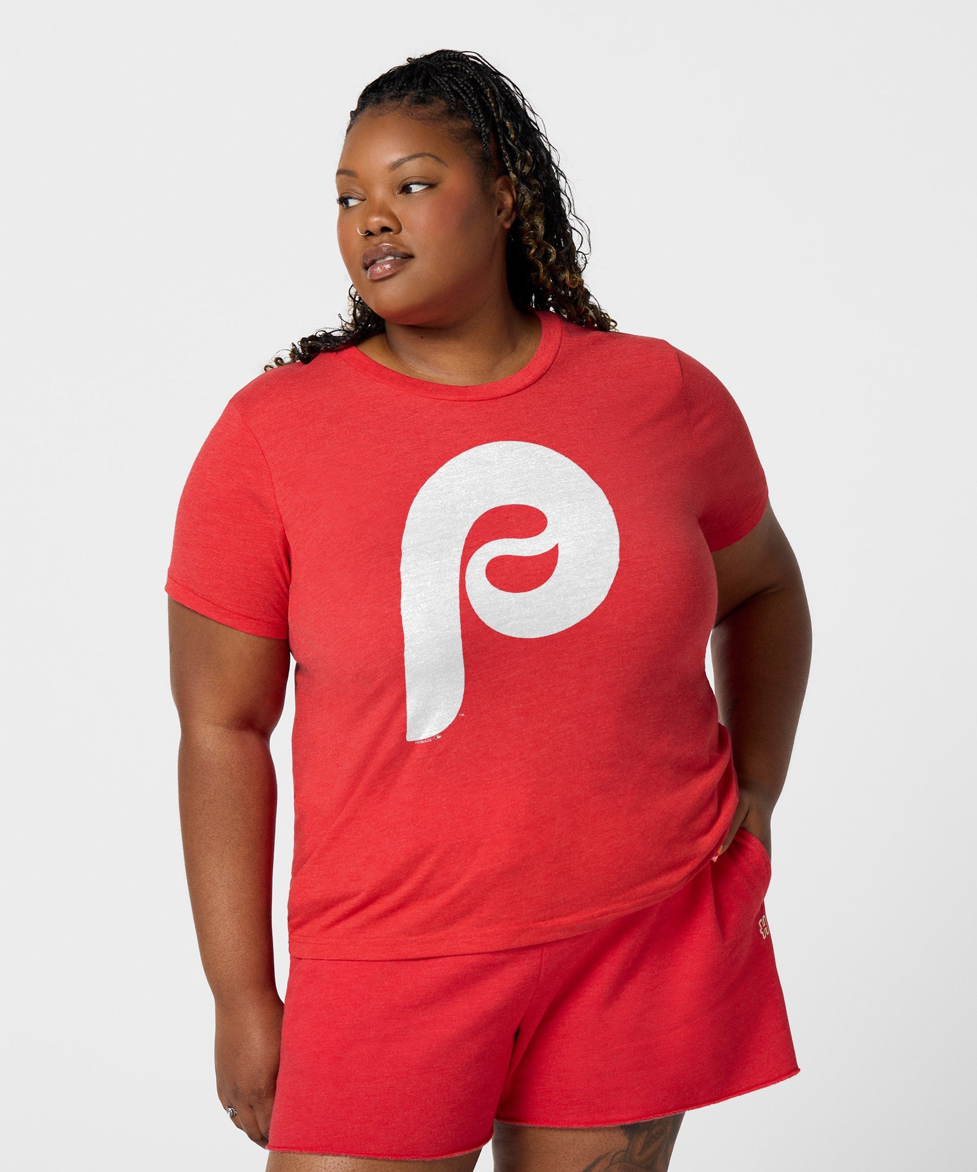 Women's Philadelphia Phillies Cap Logo '70