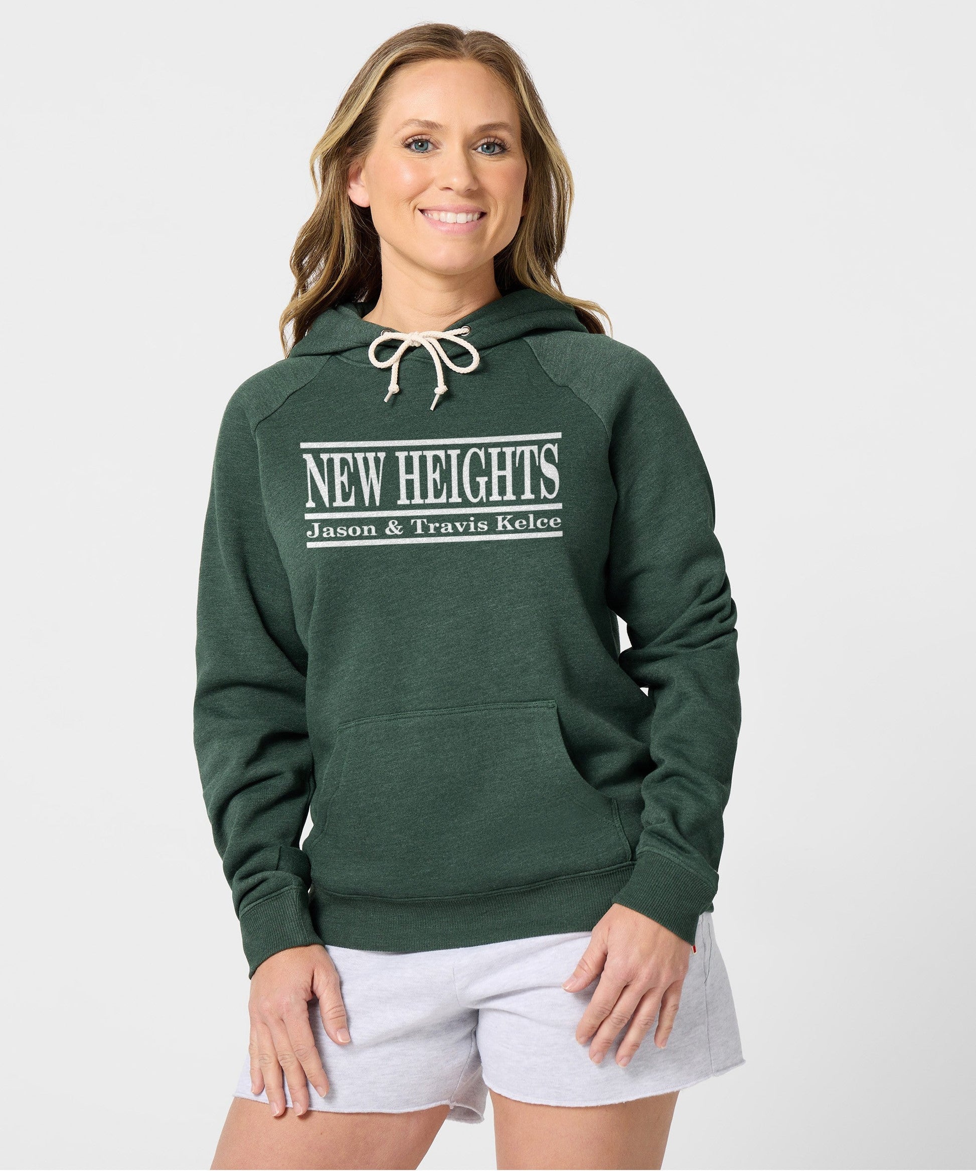 Women's The Game x New Heights Jason And Travis Kelce Hoodie