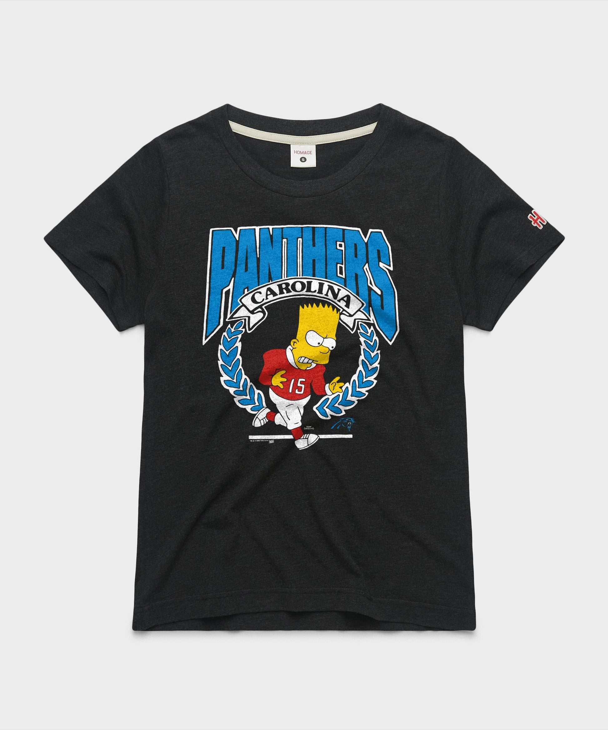Women's The Simpsons Bart x Carolina Panthers