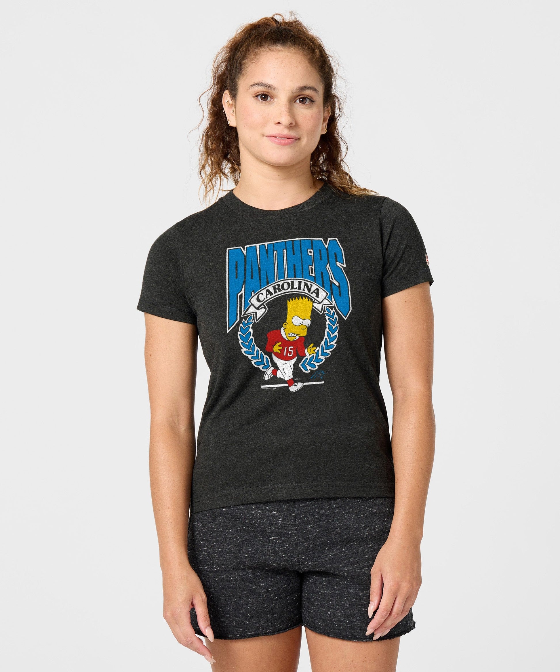 Women's The Simpsons Bart x Carolina Panthers