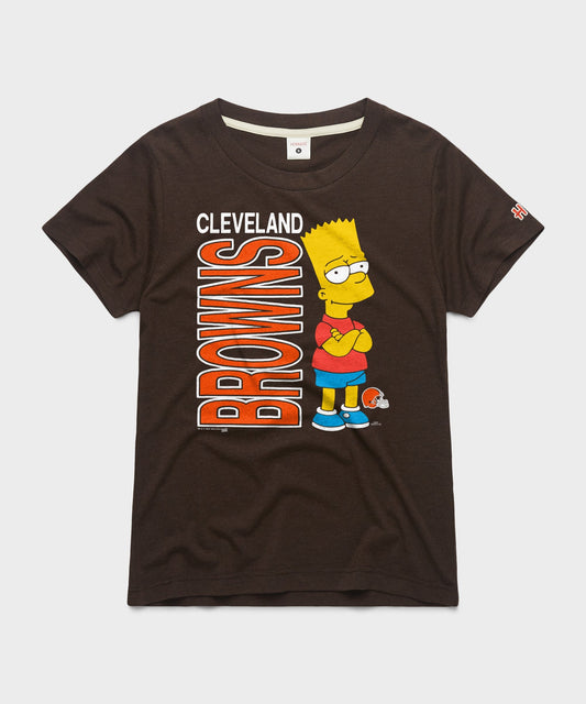 Women's The Simpsons Bart x Cleveland Browns