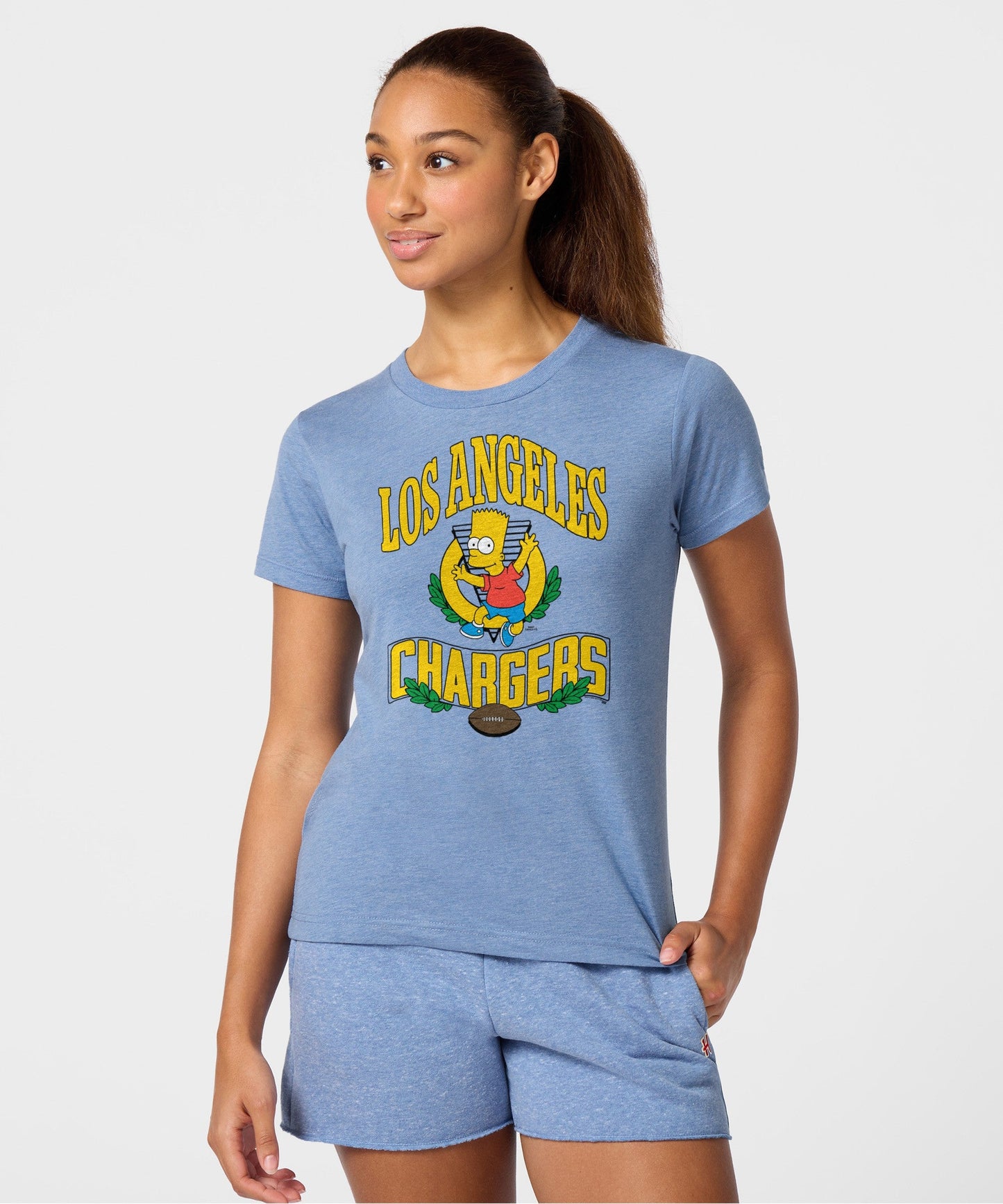 Women's The Simpsons Bart x Los Angeles Chargers