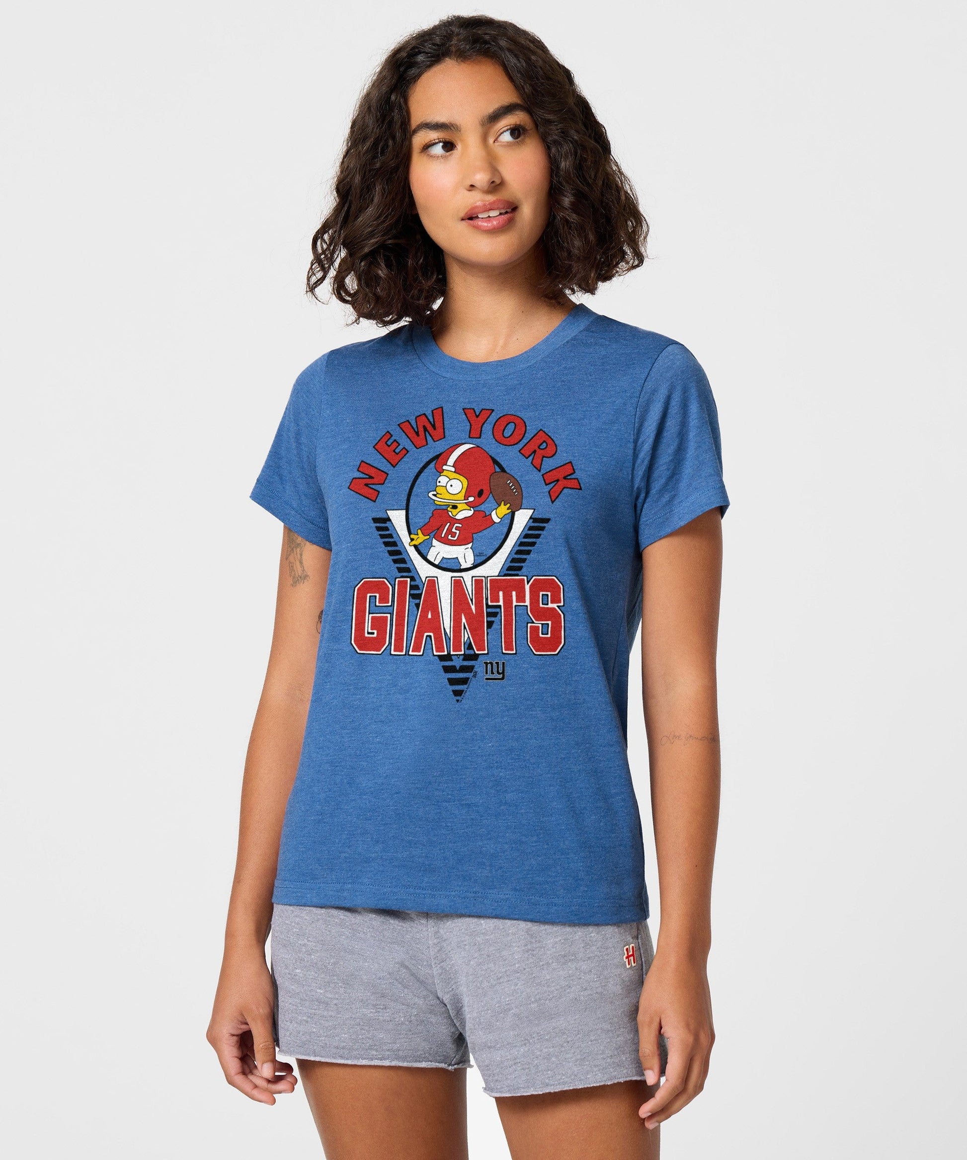 Women's The Simpsons Bart x New York Giants