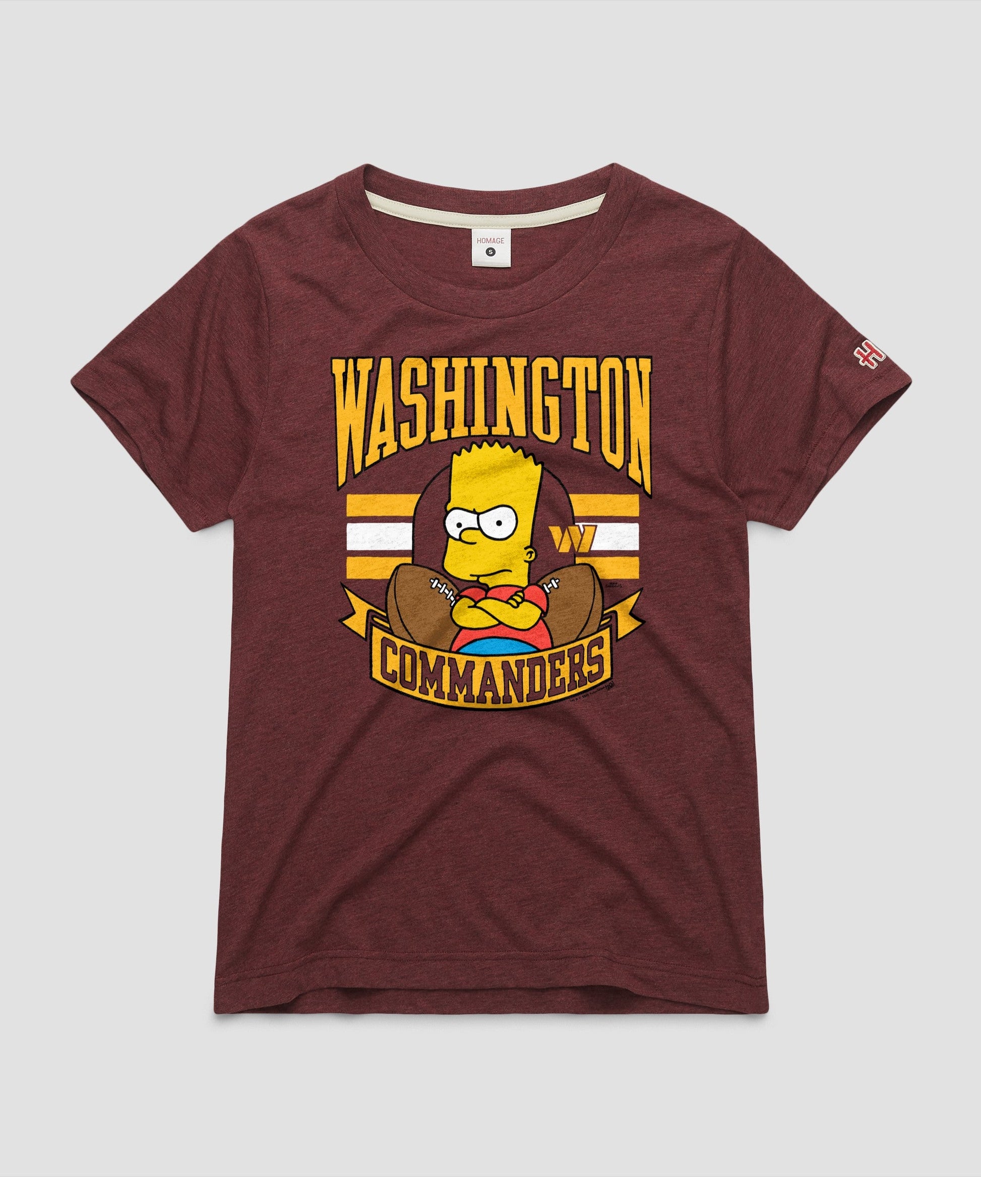 Women's The Simpsons Bart x Washington Commanders