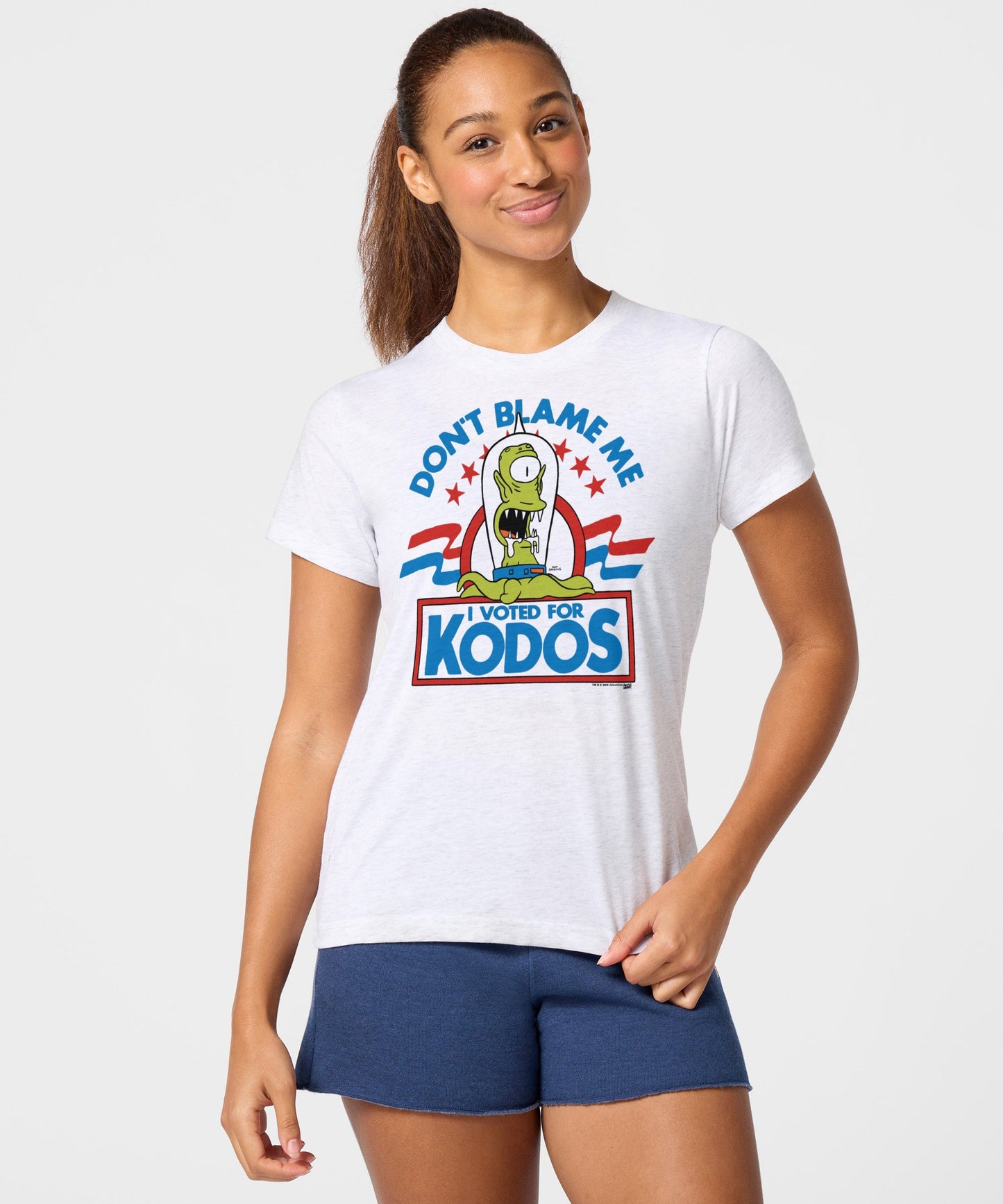 Women's The Simpsons Don't Blame Me I Voted For Kodos
