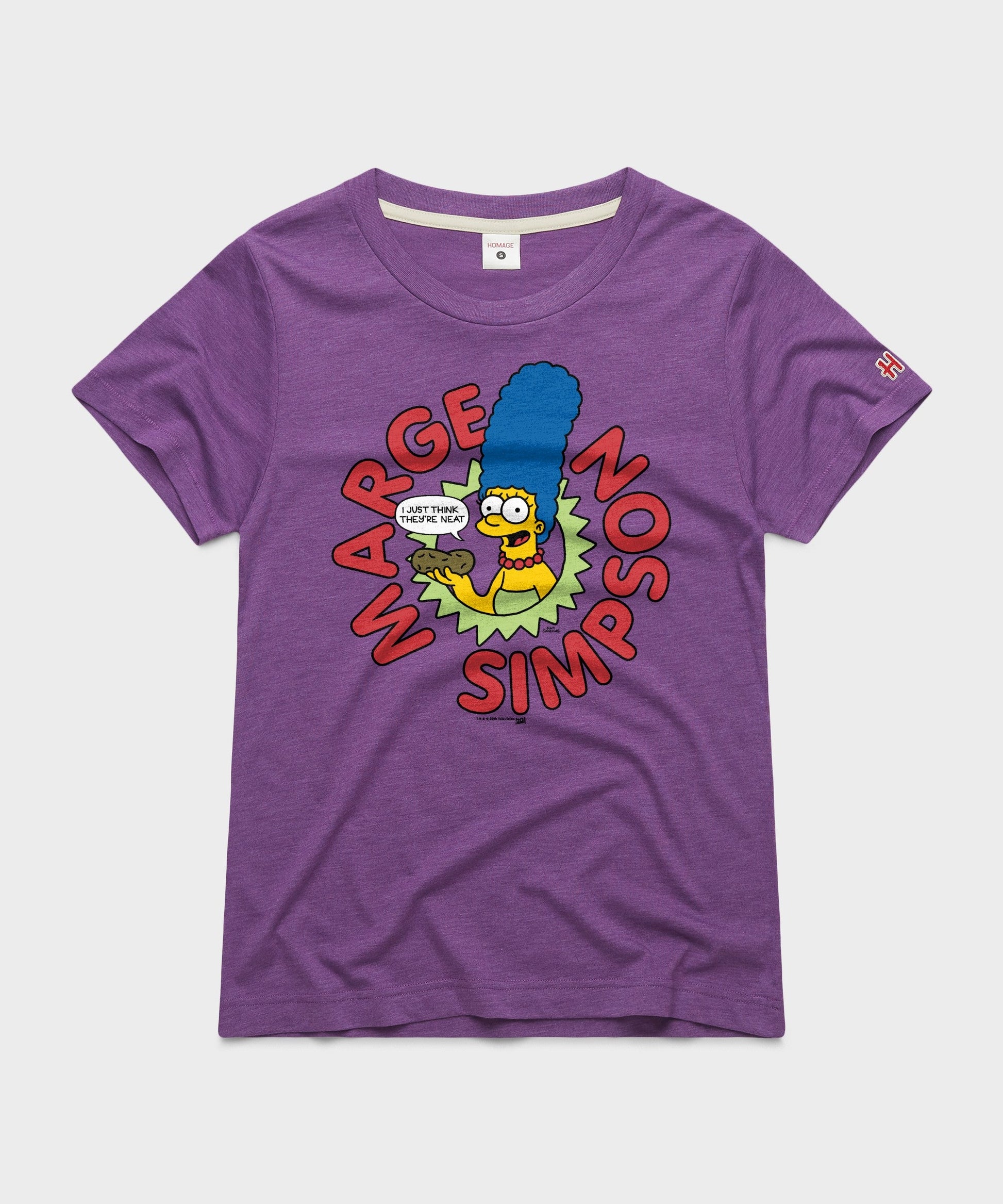 Women's The Simpsons Marge I Just Think They're Neat