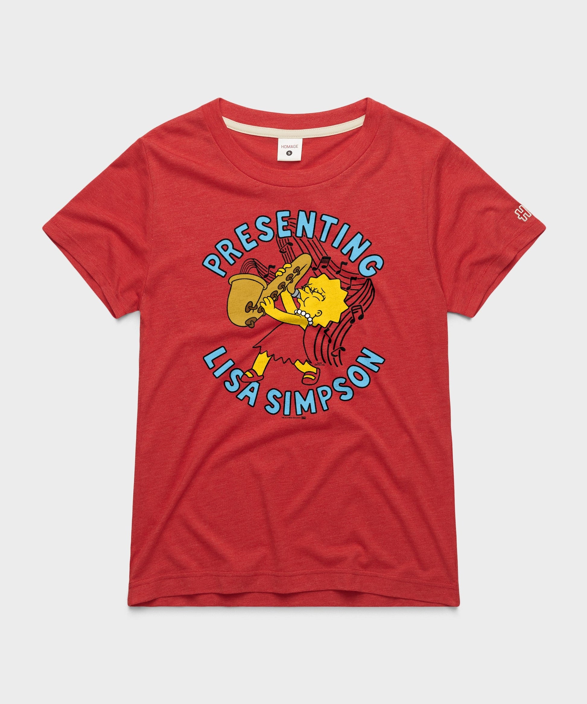 Women's The Simpsons Presenting Lisa Simpson