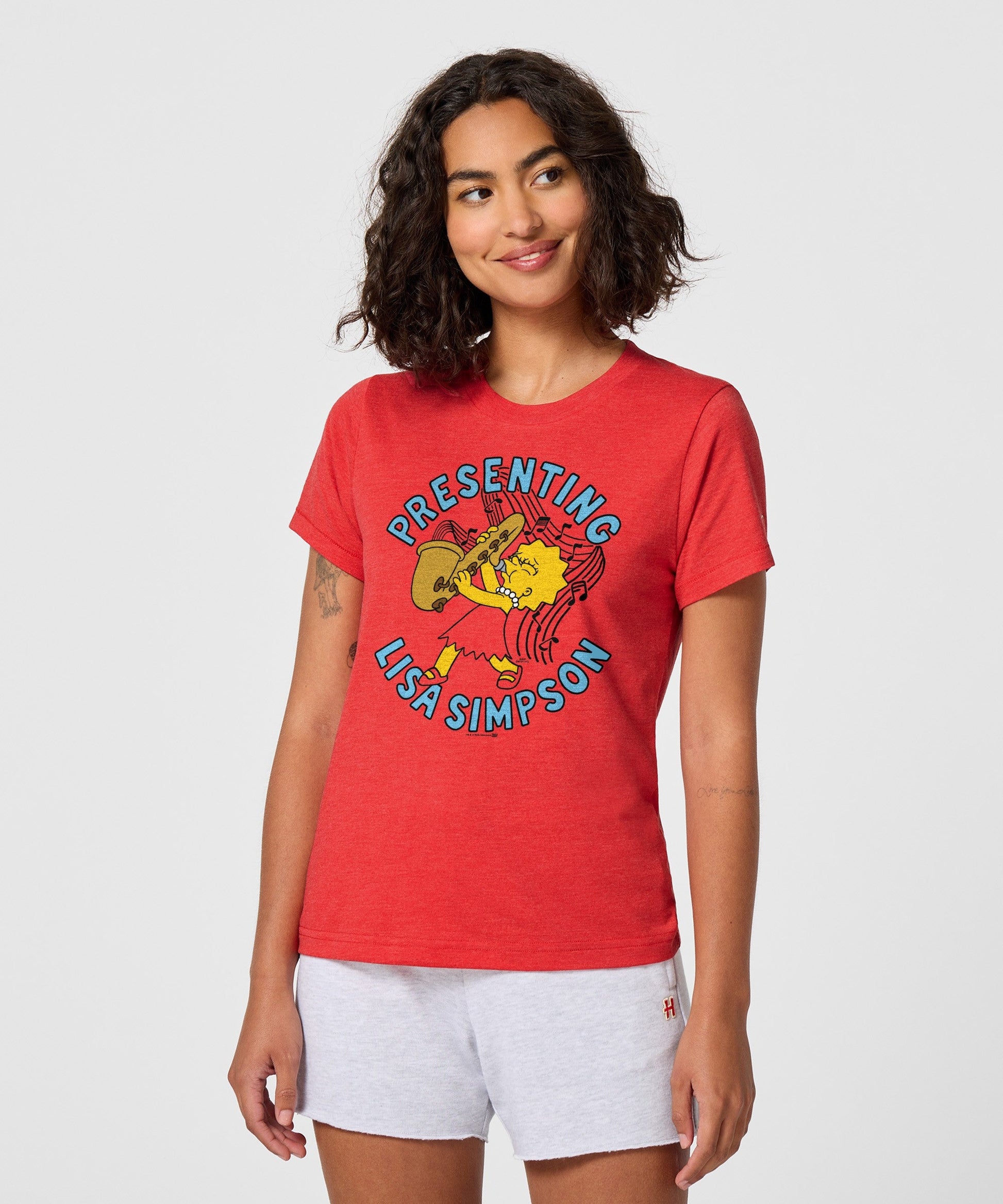 Women's The Simpsons Presenting Lisa Simpson
