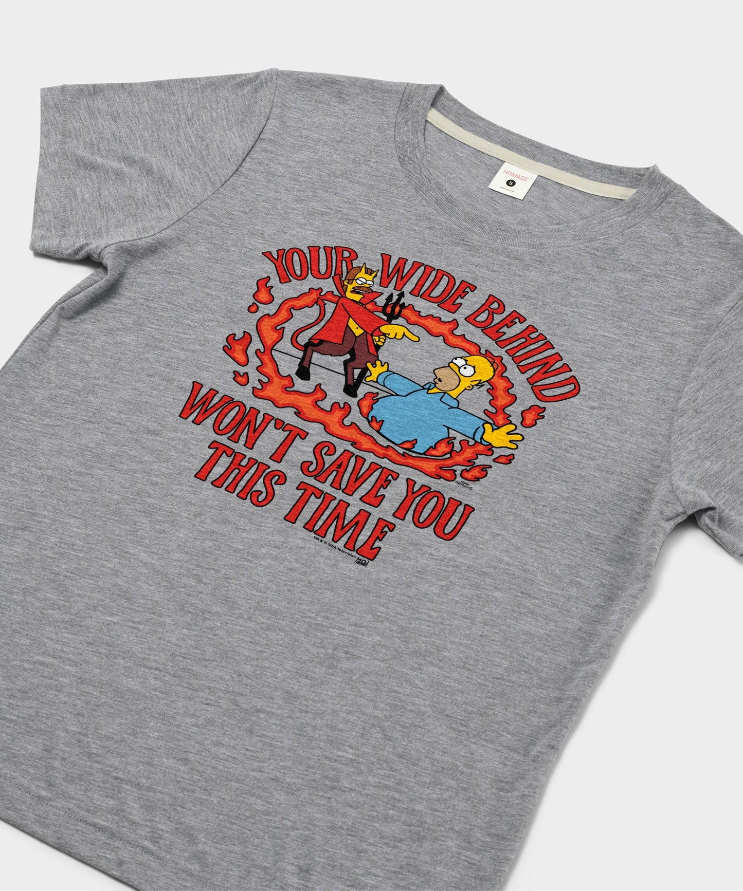 Women's The Simpsons Your Wide Behind Won't Save You This Time