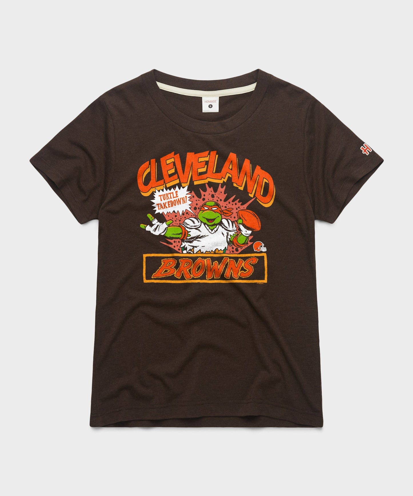 Women's TMNT Michelangelo x Cleveland Browns