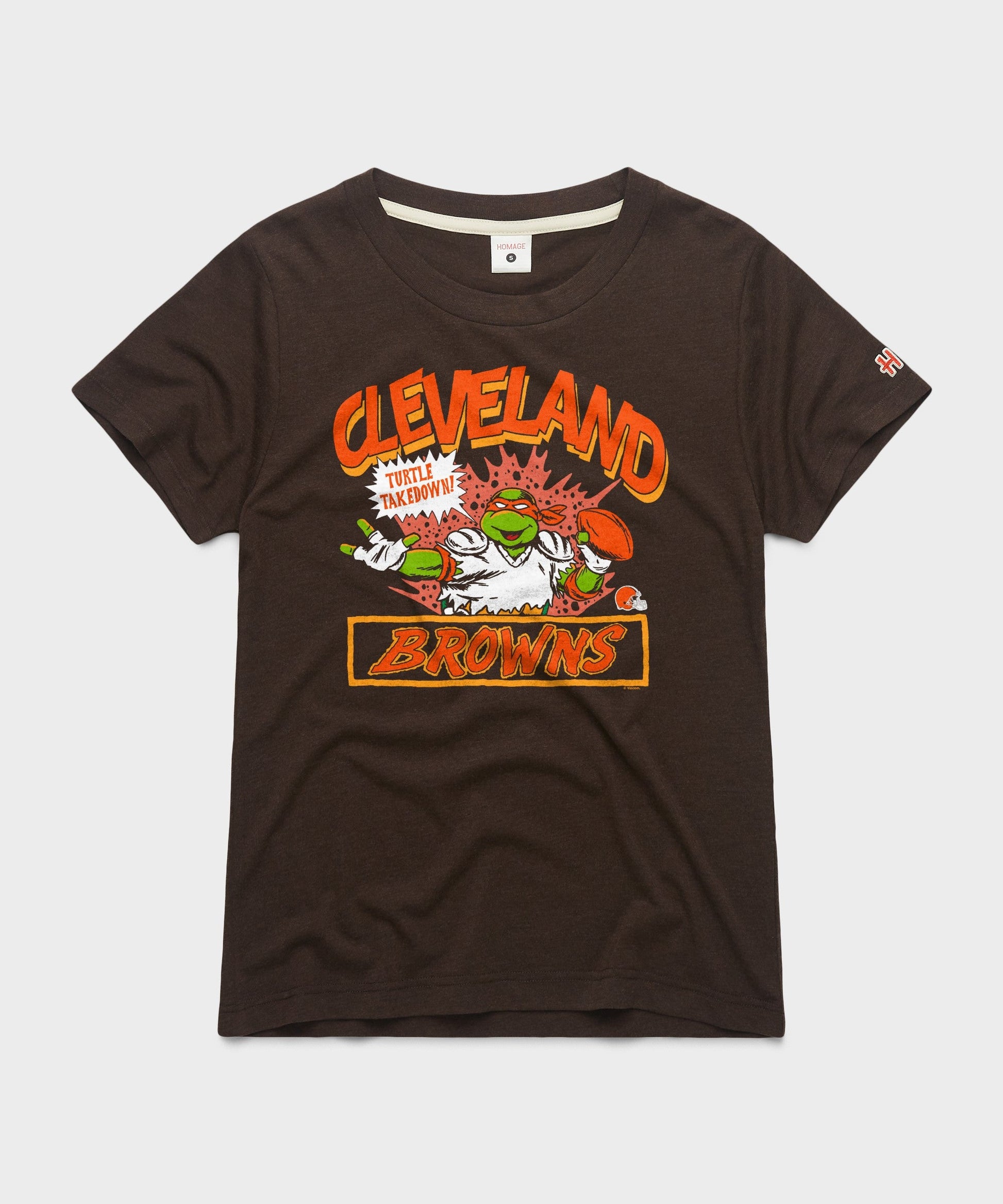 Women's TMNT Michelangelo x Cleveland Browns