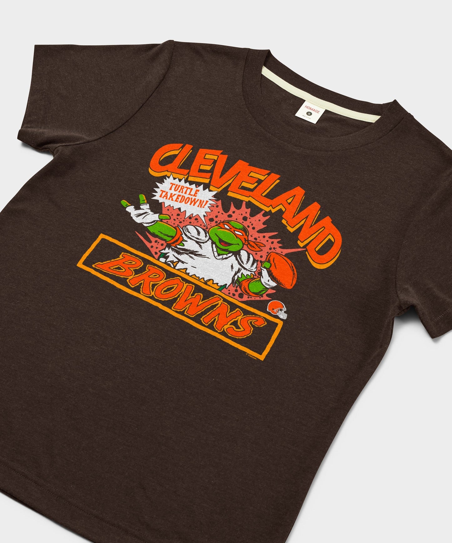 Women's TMNT Michelangelo x Cleveland Browns