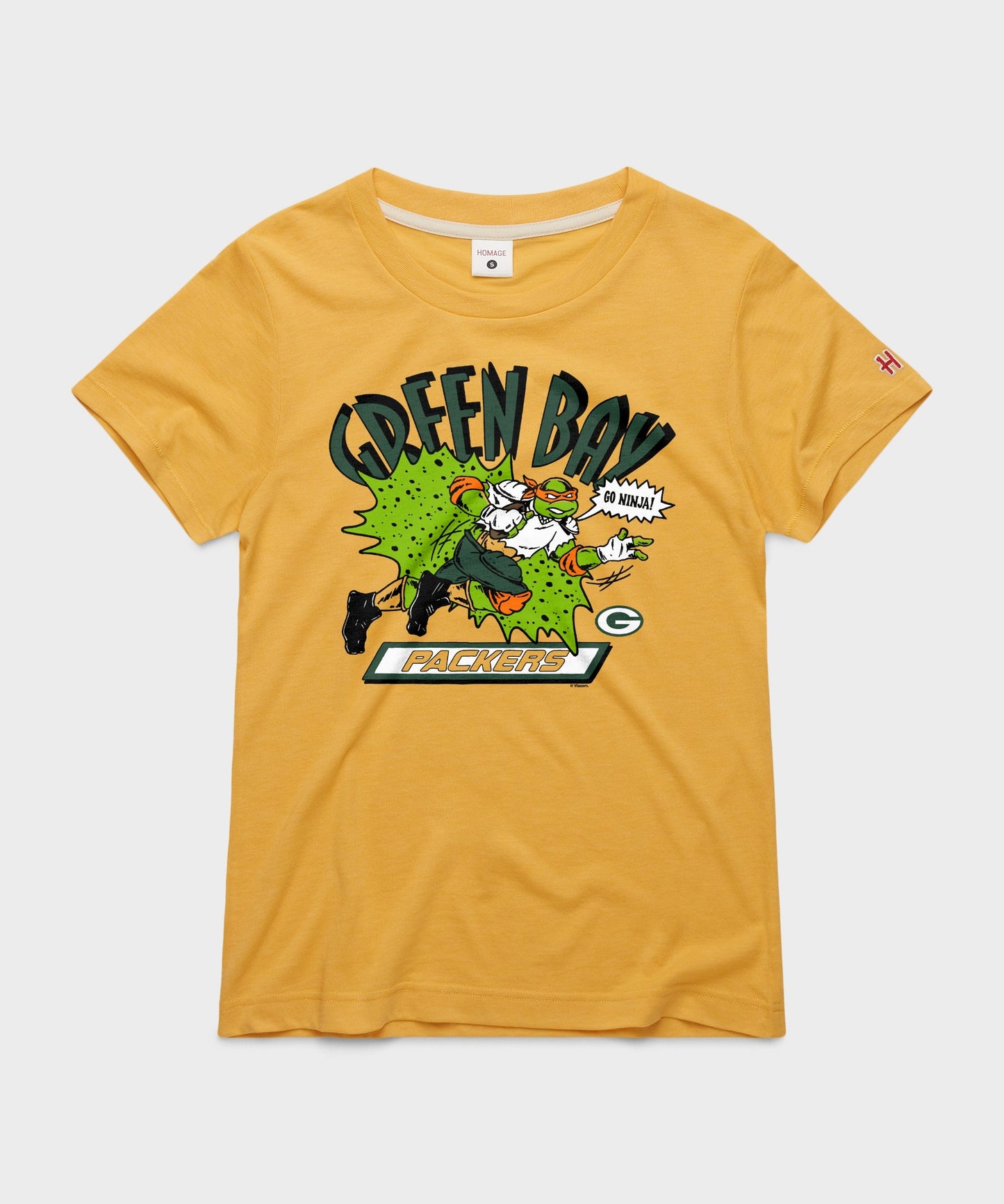 Women's TMNT Michelangelo x Green Bay Packers