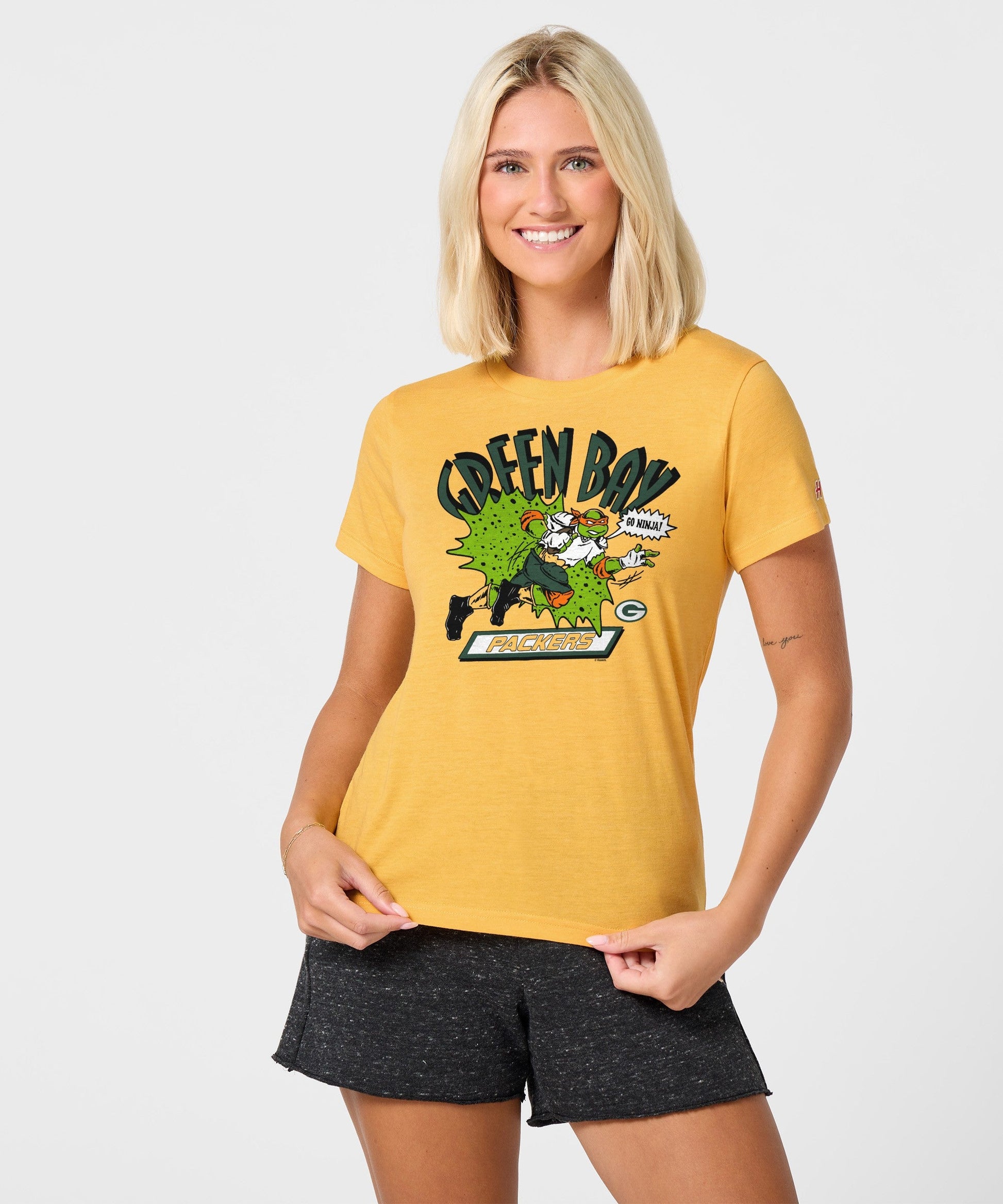 Women's TMNT Michelangelo x Green Bay Packers