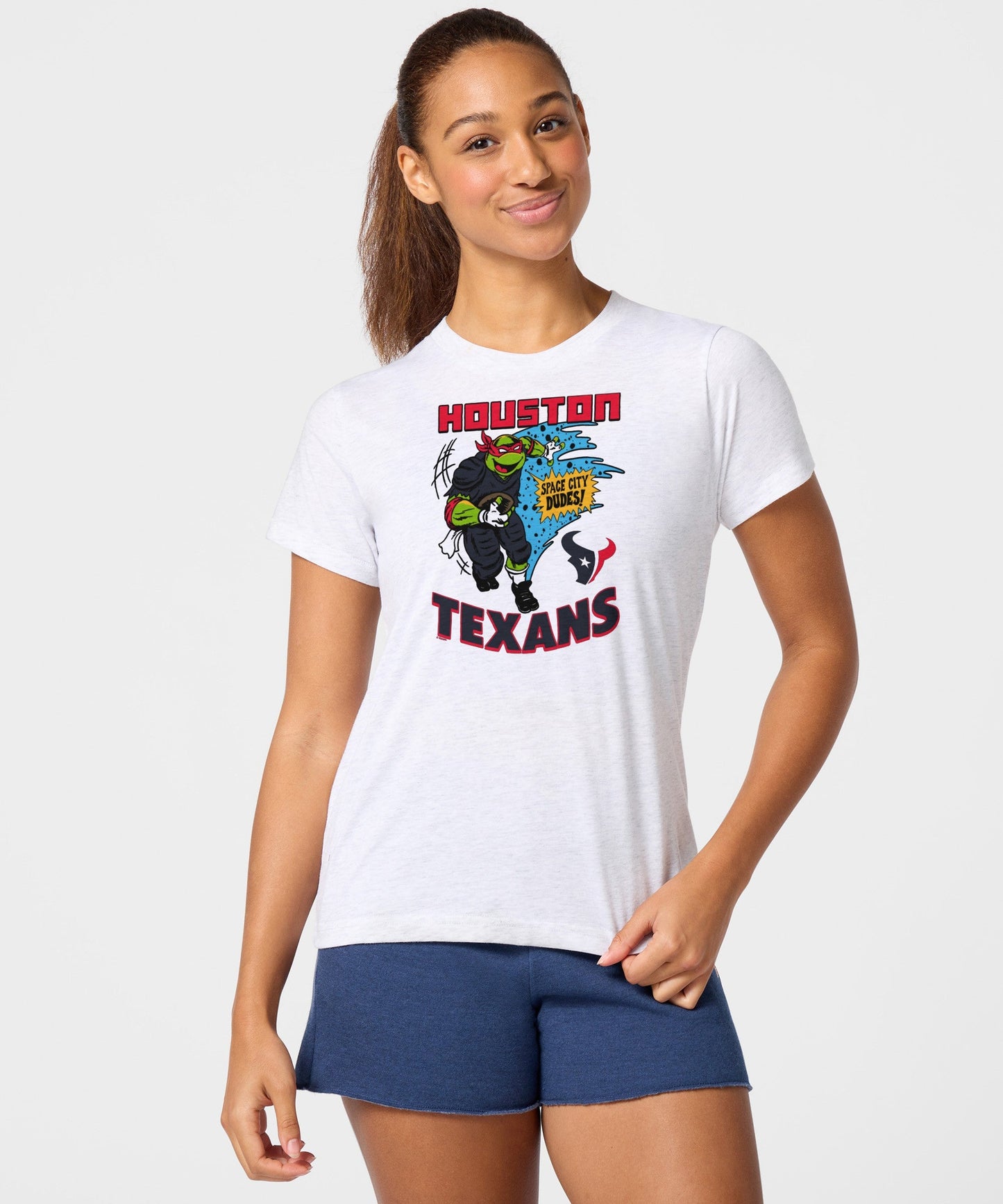 Women's TMNT Raphael x Houston Texans