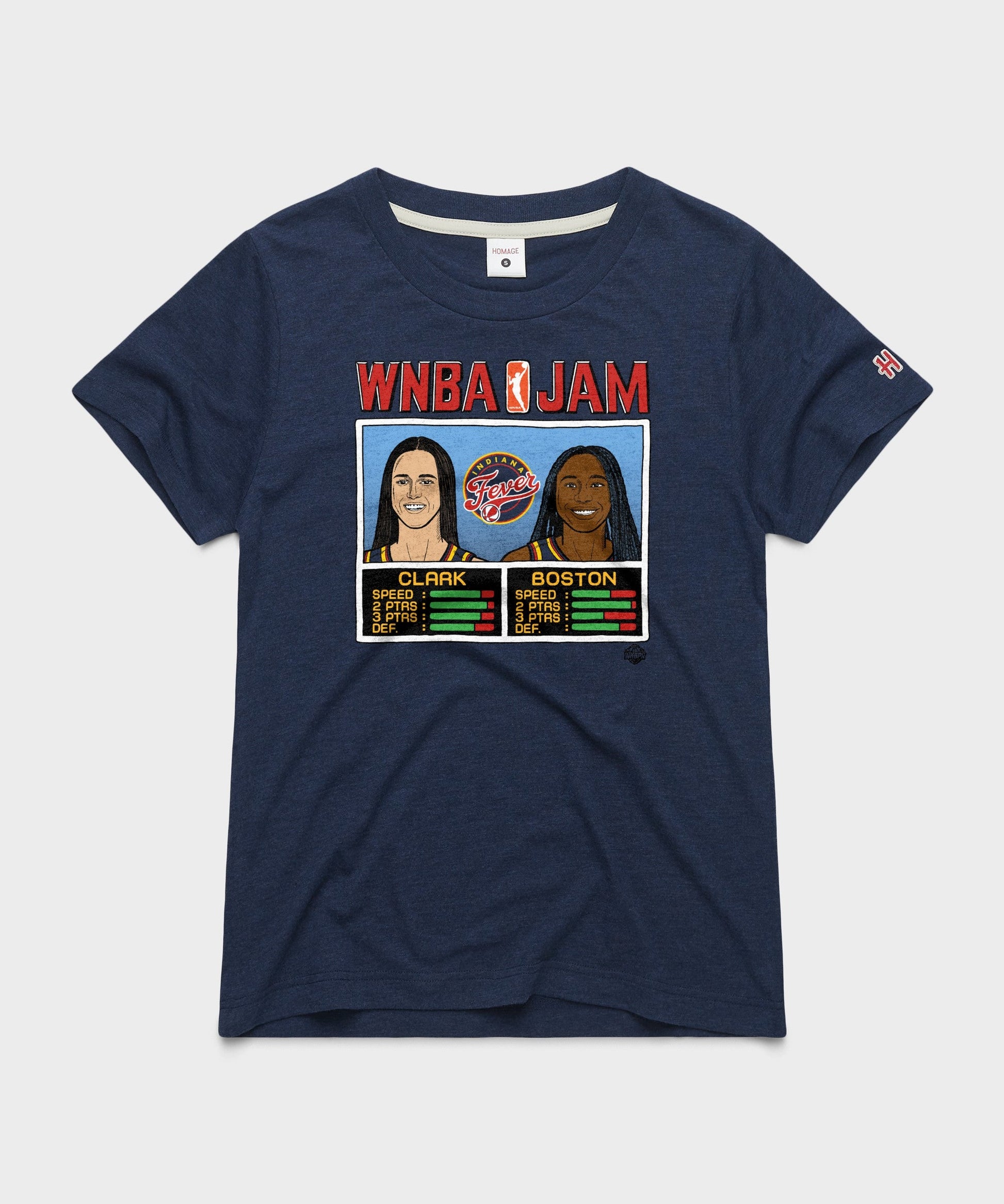 Women's WNBA Jam Fever Clark And Boston