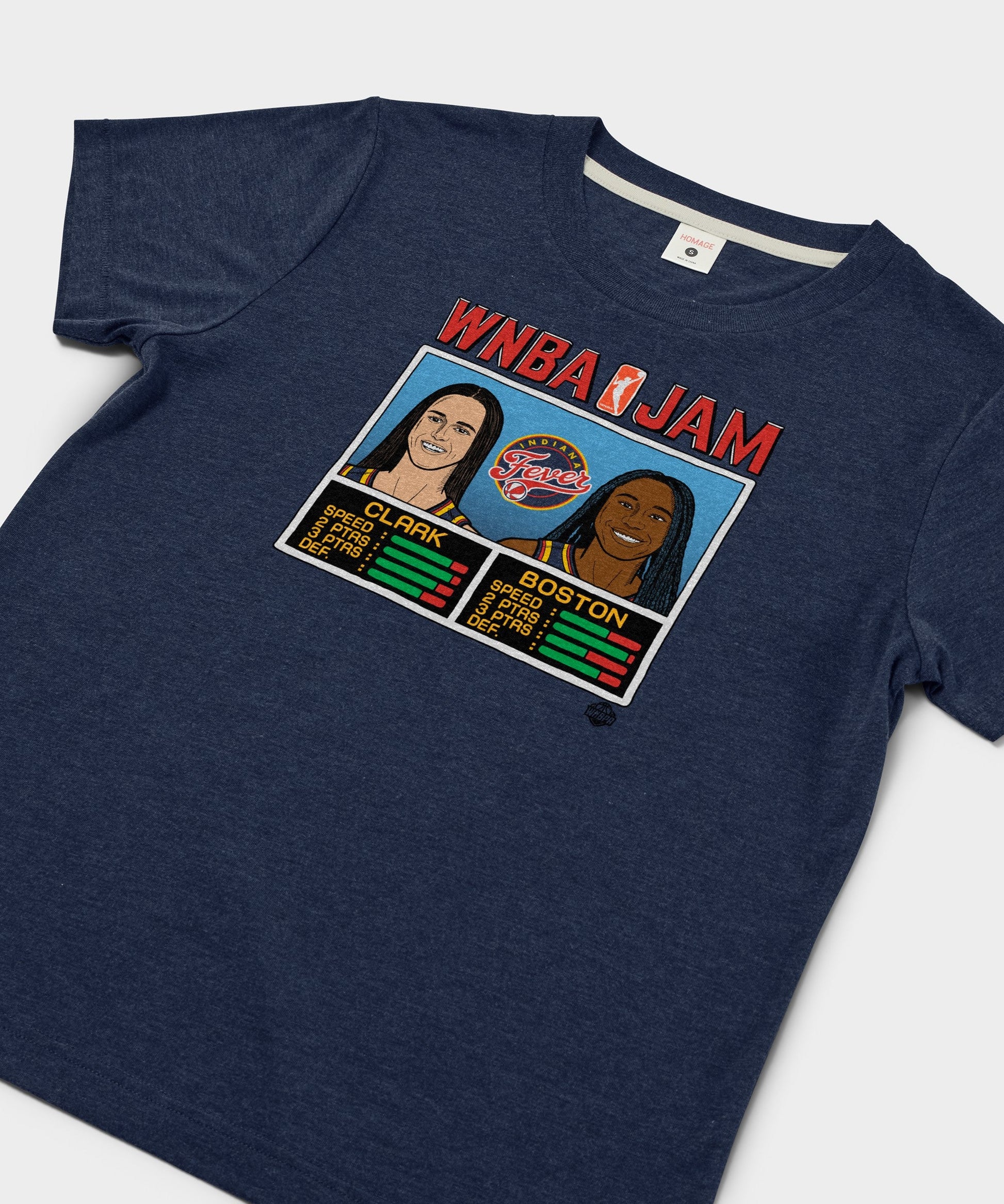 Women's WNBA Jam Fever Clark And Boston