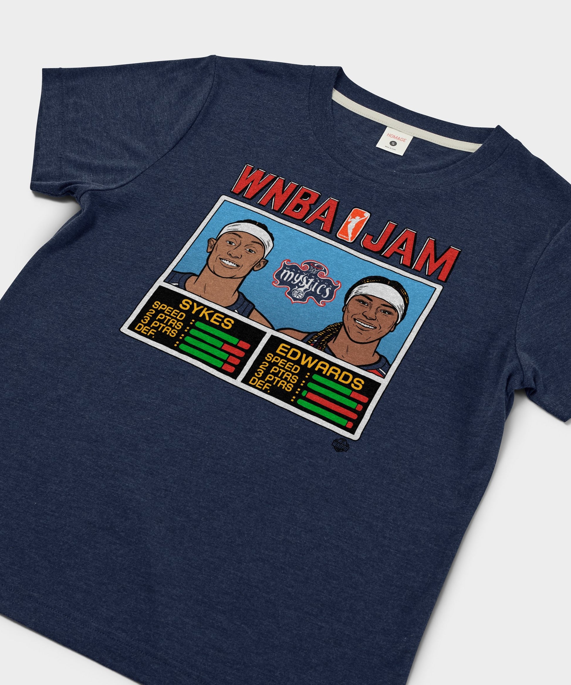 Women's WNBA Jam Mystics Sykes And Edwards