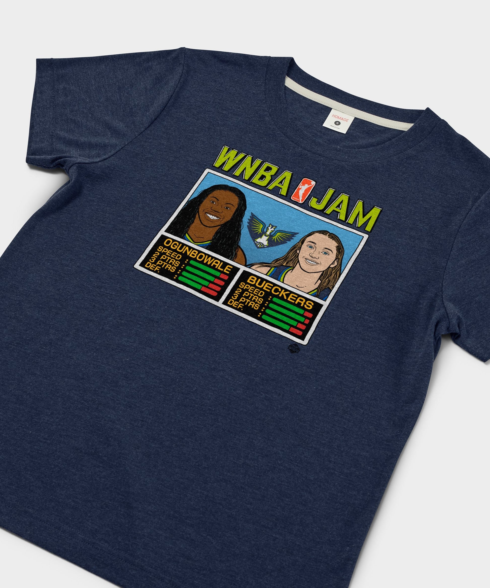 Women's WNBA Jam Wings Ogunbowale And Bueckers