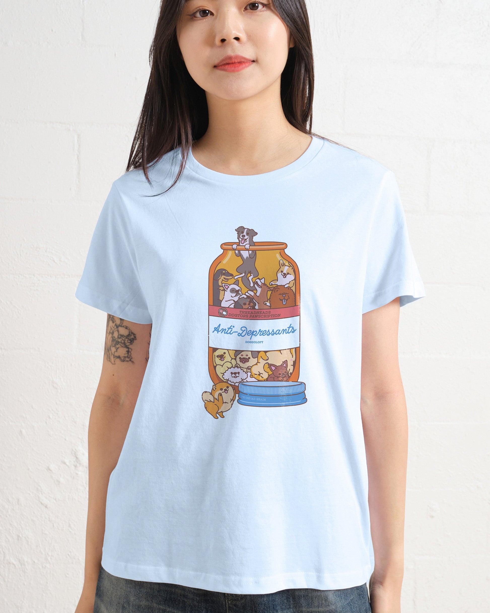 Anti-Depressants Dog Edition Women's Tee