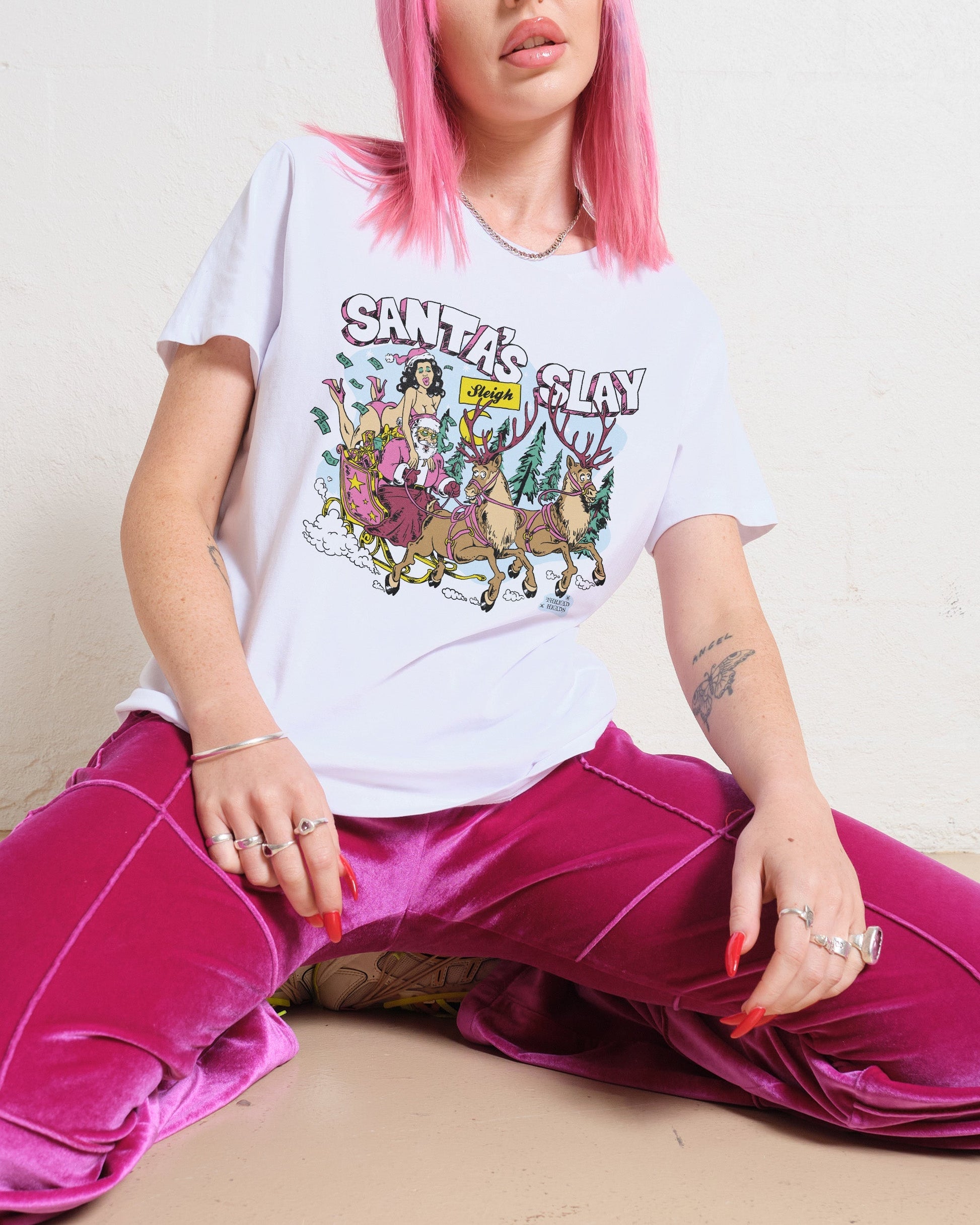 Santa Slay Women's Tee