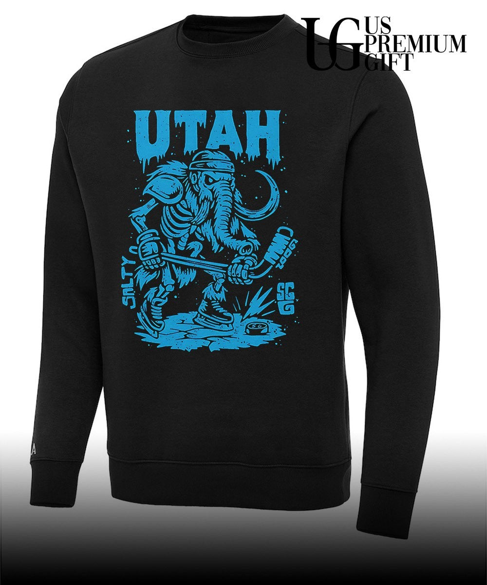 Woolly Mammoth Utah Hockey Player Salty SG 2006 T-shirt