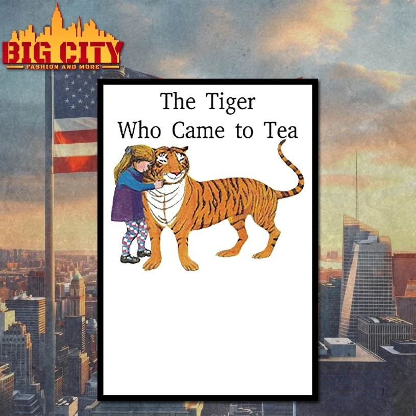 Word Book Day The Tiger Who Came To Tea T-shirt