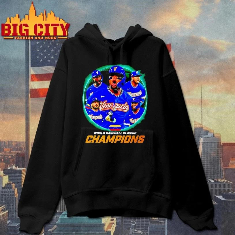 World Baseball Classic Champions 2026 Venezuela baseball T Shirt