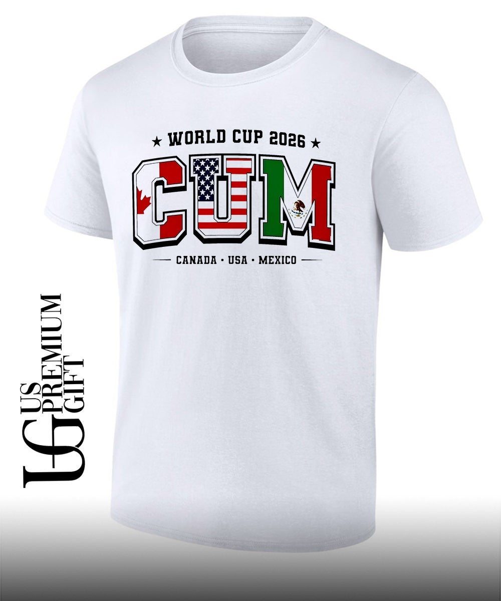 World Cup 2026 CUM Canada USA Mexico shirt