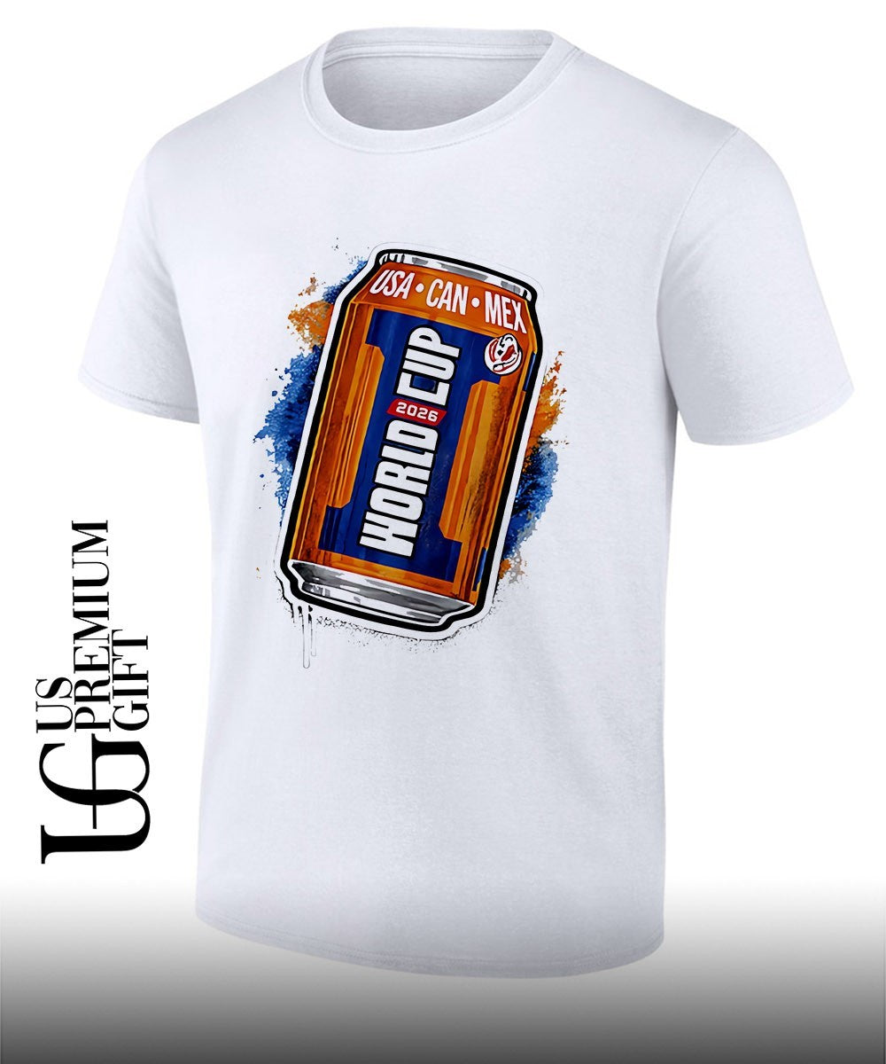 World Cup 2026 Can Graffiti Football Sports shirt