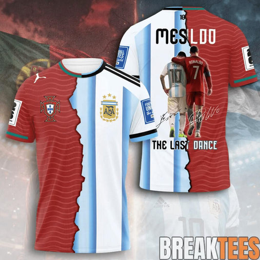 World Cup 2026 Messi vs Ronaldo T-Shirt