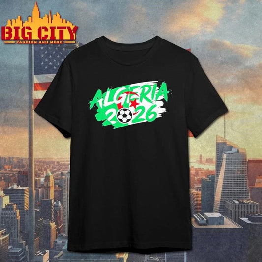 World Cup 2026 National Teams Algeria Flag Shirt