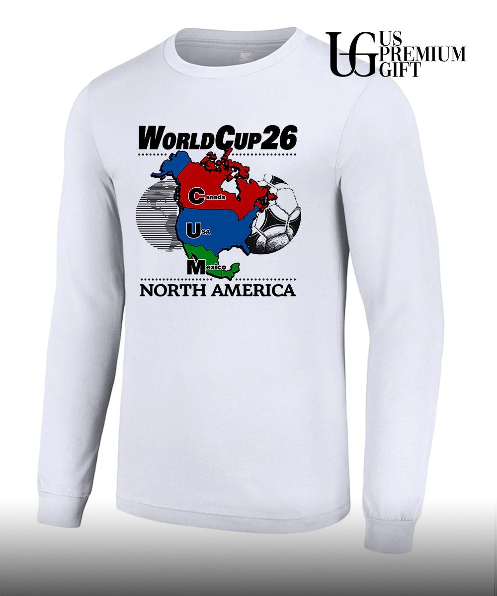 World Cup 26 North America CUM Map shirt