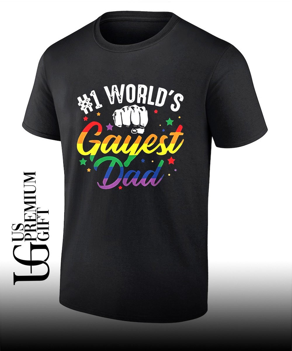 World’s Gayest Dad Pride Month shirt