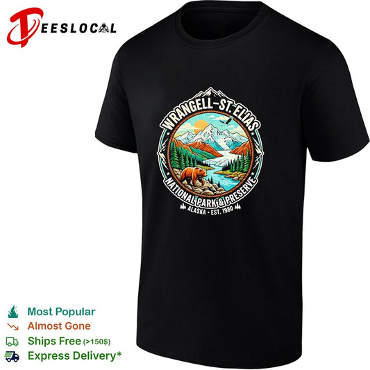 Wrangell St Elias National Park and Preserve Alaska Est 1980 Bear Mountain shirt