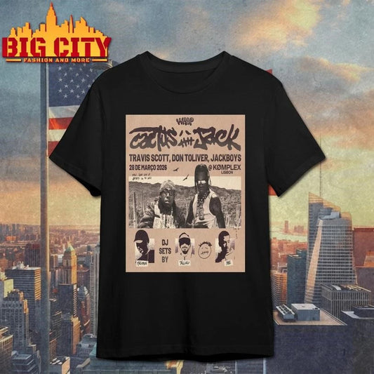 Wrap X Cactus Jack Show With Travis Scott Don Toliver And Jackboys On March 28 2026 Poster Shirt