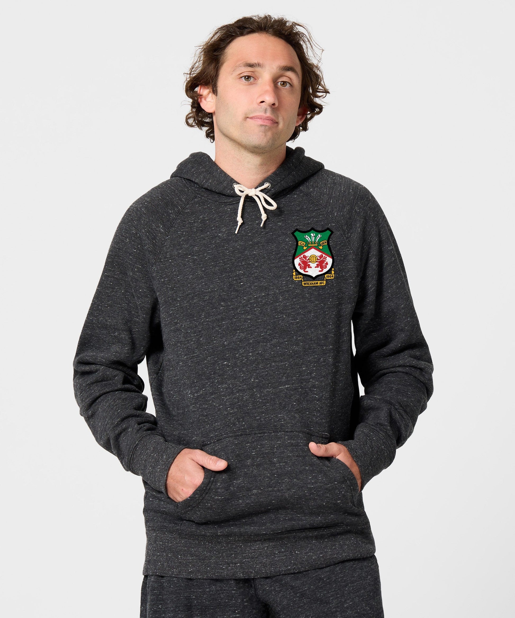 Wrexham AFC Crest Left Chest Hoodie