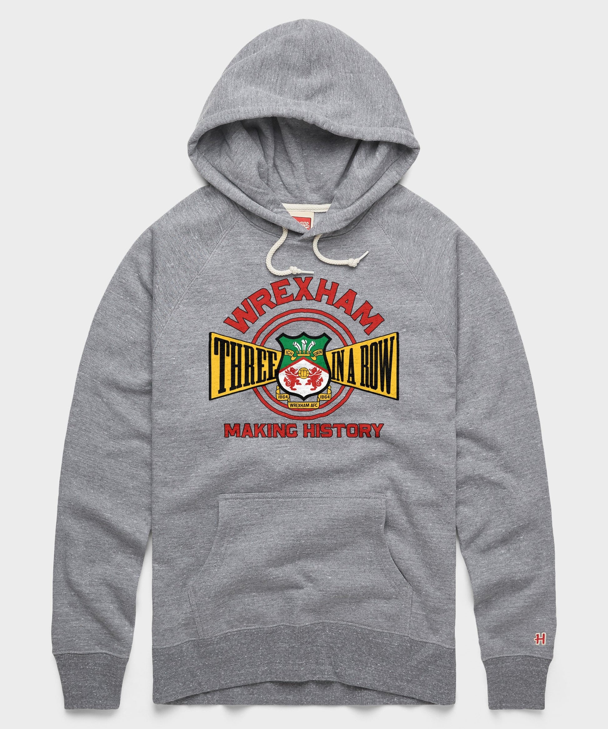 Wrexham AFC Three In A Row Hoodie