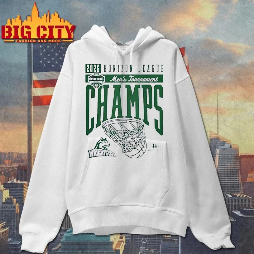 Wright State Basketball 2026 Horizon League Men’s Tournament Champions Shirt