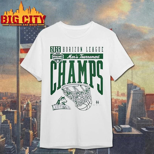 Wright State Basketball 2026 Horizon League Men’s Tournament Champions Shirt