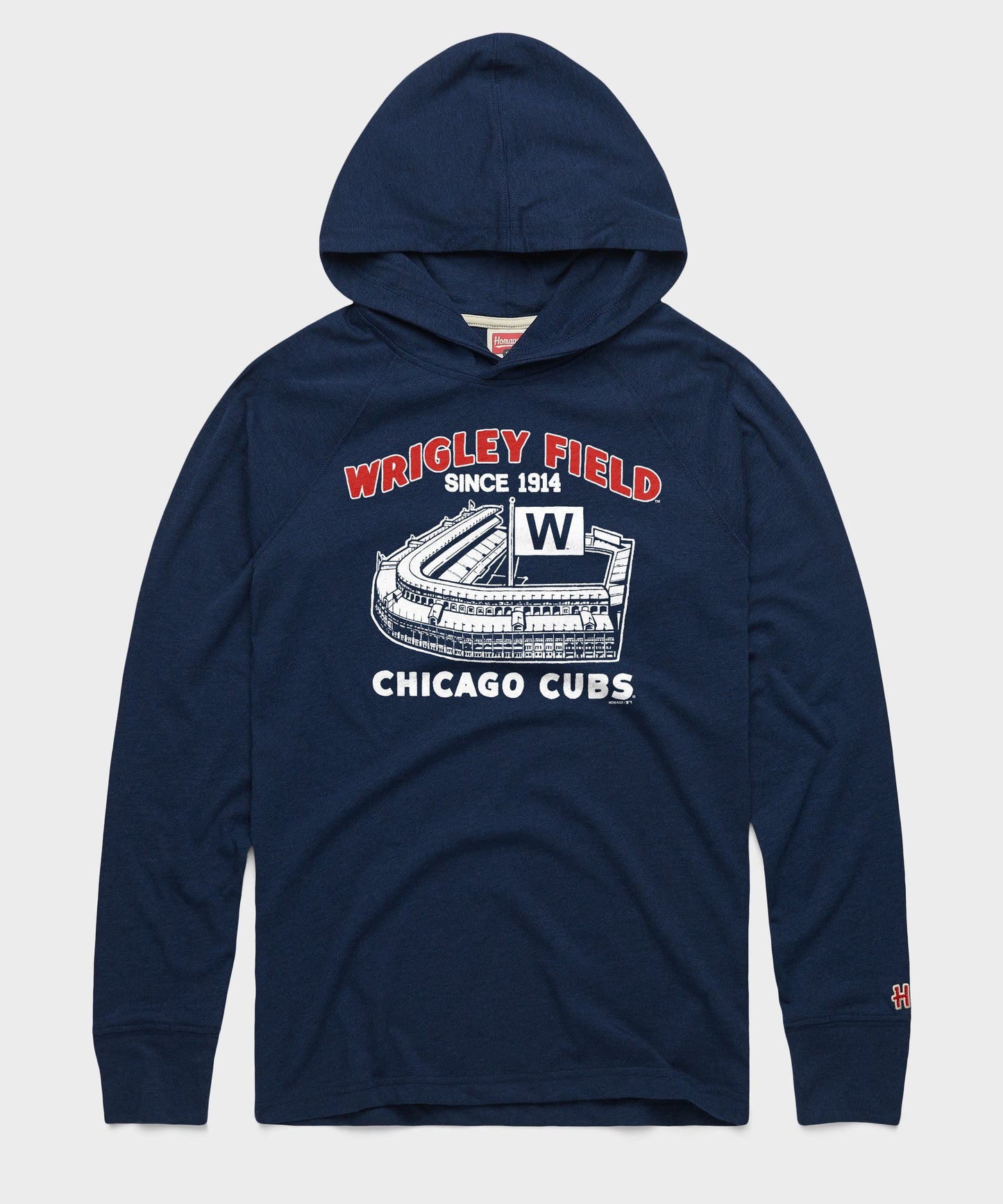 Wrigley Field Chicago Cubs Lightweight Hoodie