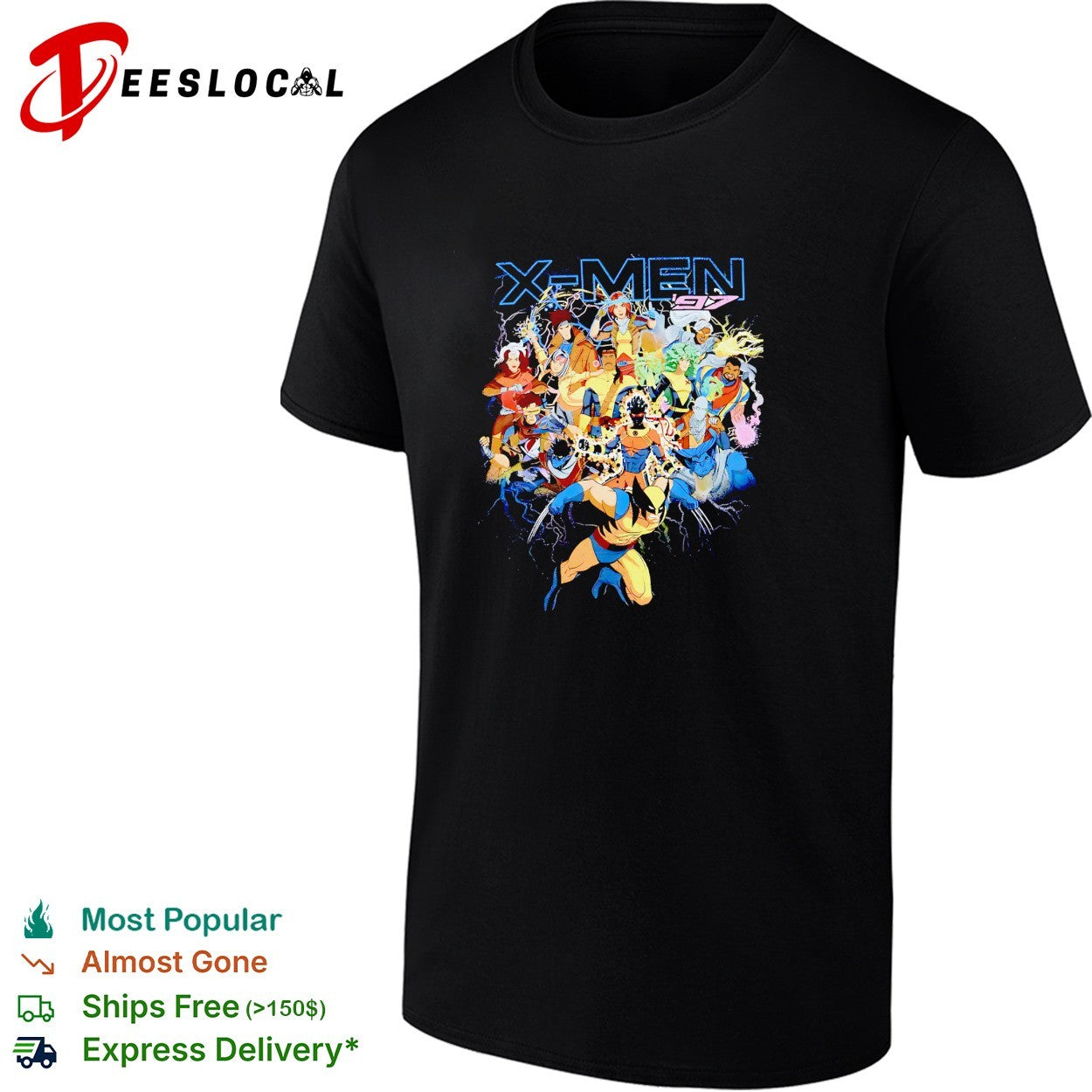 X Men team shirt