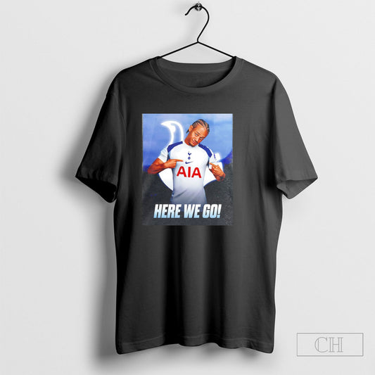 Xavi Simons To Tottenham Here We Go Shirt