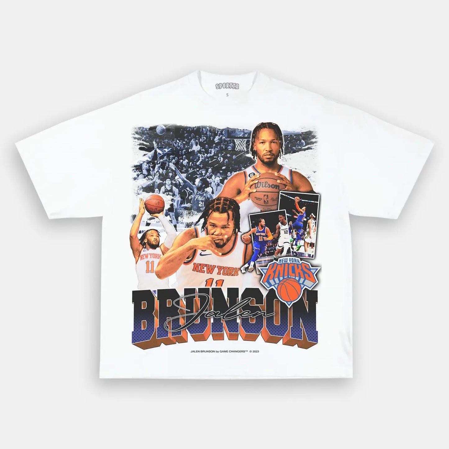 JALEN BRUNSON TEE Style015 - clothing by TeeHivey.com (Image 3)