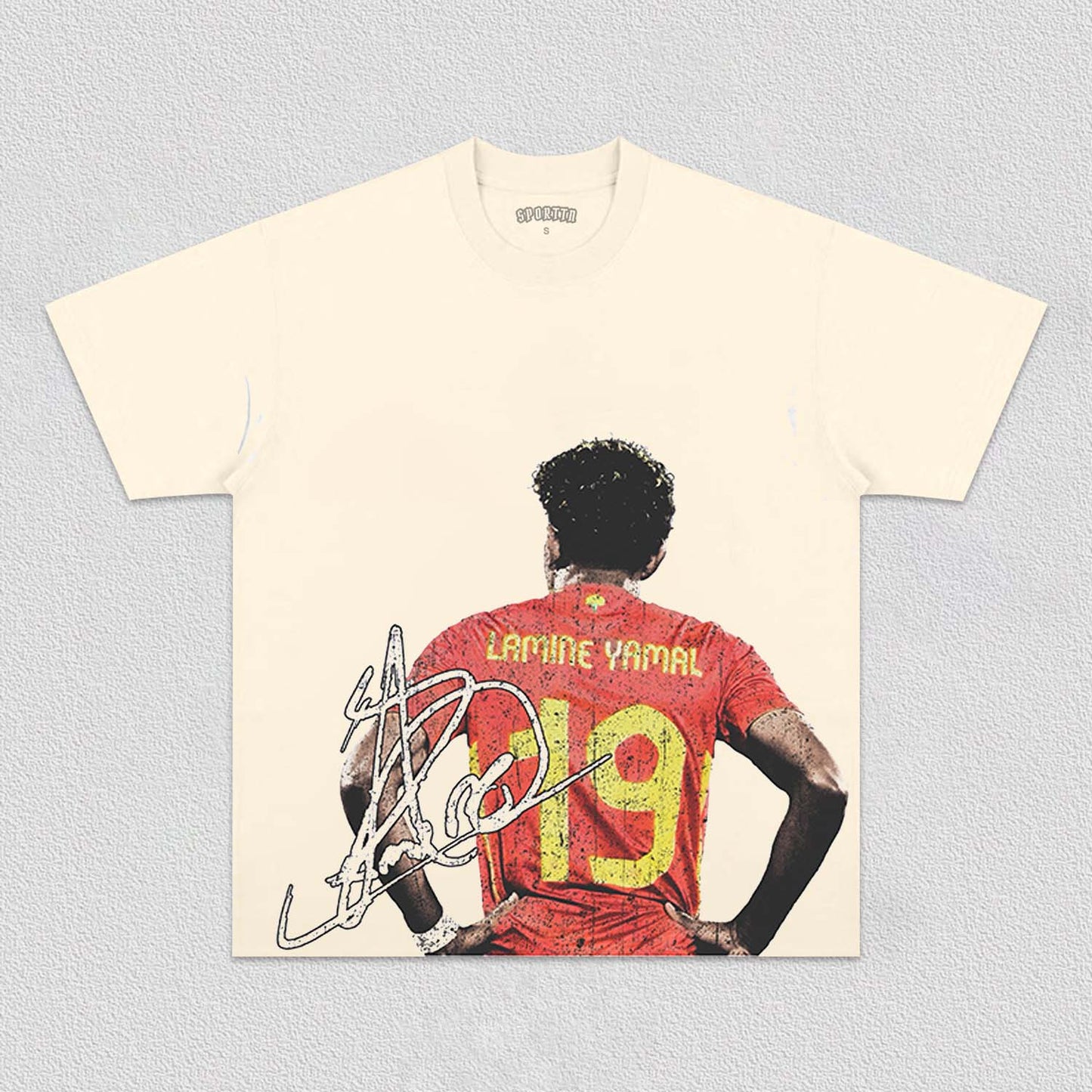 YAMAL SPAIN TEE Style001 - clothing by TeeHivey.com (Image 1)