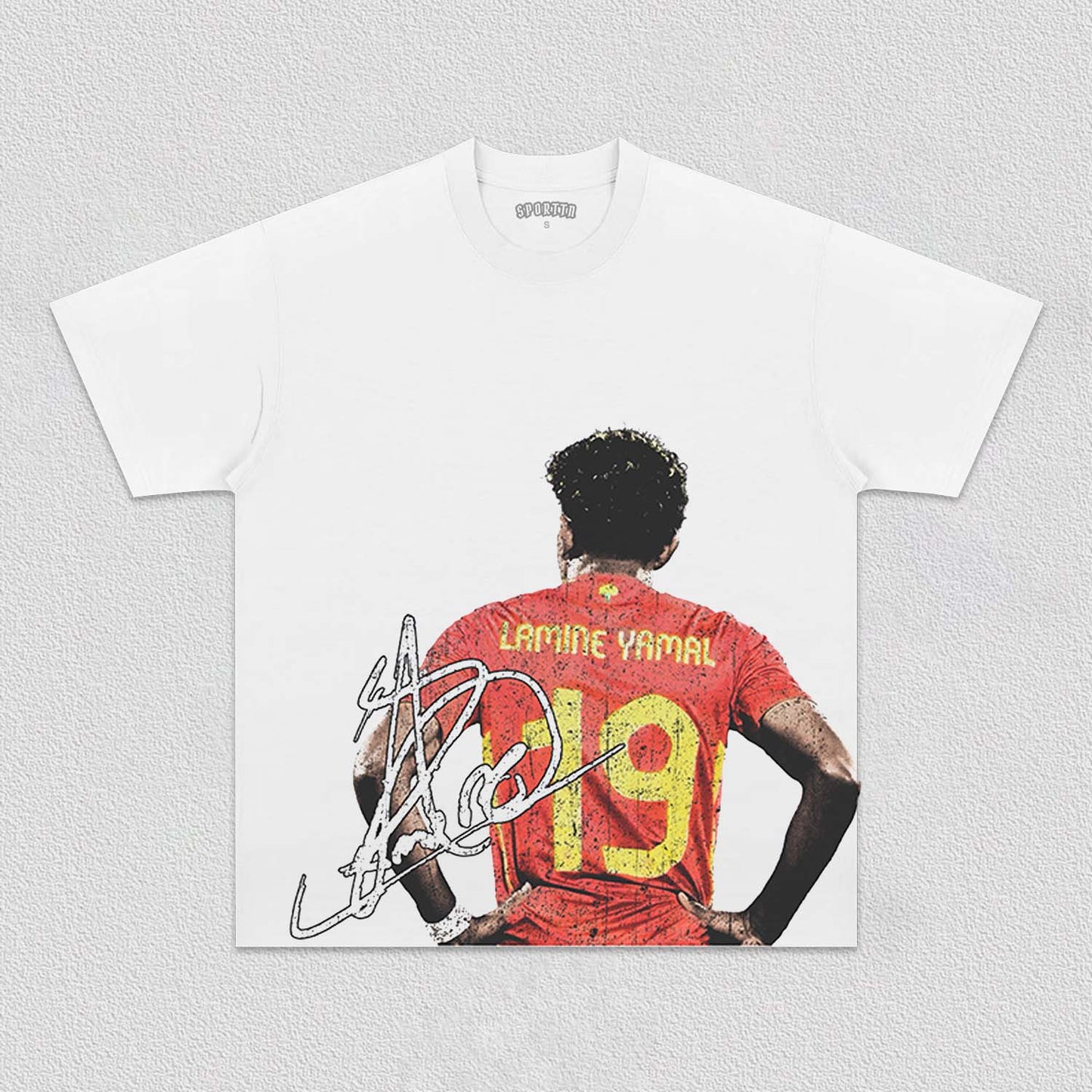 YAMAL SPAIN TEE Style001 - clothing by TeeHivey.com (Image 2)