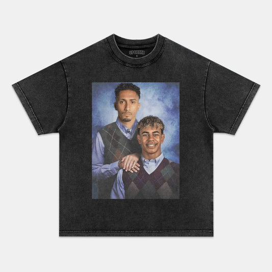 YAMAL & RAPHINHA STEP BROTHERS TEE - clothing by TeeHivey.com (Image 1)